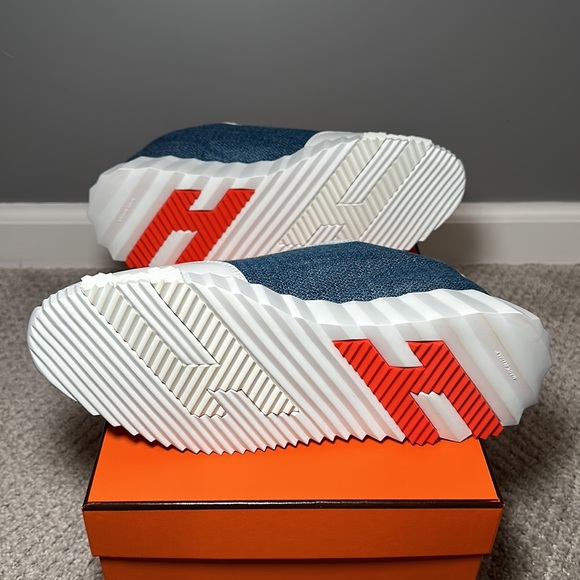 ❌SOLD❌ Hermes Bouncing Sneaker Denim size 39 - Picture 7 of 7